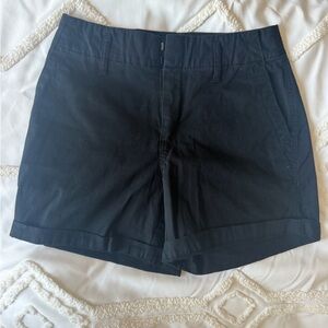 Classic Black Women's Cuffed Shorts